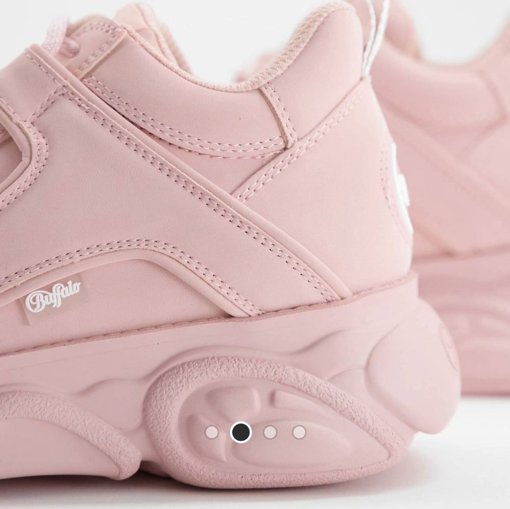 BUFFALO Corin low platform sneakers un pink - Picture 5 of 14